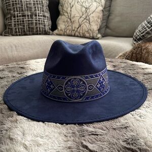 Hats & Roses Navy Hat